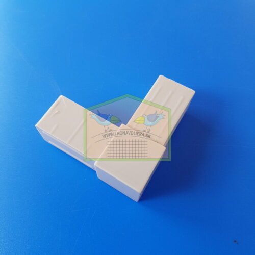 Plastová spojka krížová na spájanie profilov 25x25x2mm.Ideálny spôsob spájania profilov bez zvárania,pri dosiahnutí dokonalej pevnosti a vzhladu.