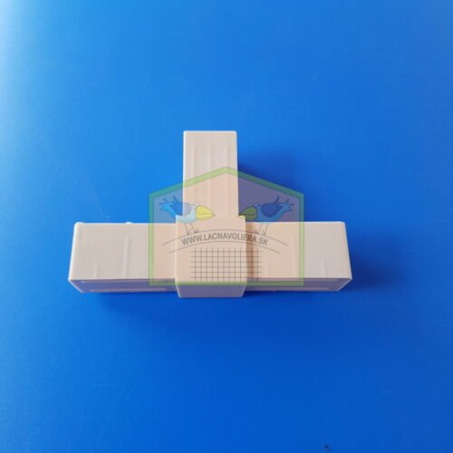 Plastová spojka krížová na spájanie profilov 25x25x2mm.Ideálny spôsob spájania profilov bez zvárania,pri dosiahnutí dokonalej pevnosti a vzhladu.