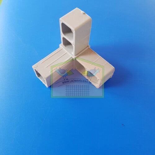 Plastová spojka krížová na spájanie profilov 25x25x2mm.Ideálny spôsob spájania profilov bez zvárania,pri dosiahnutí dokonalej pevnosti a vzhladu.