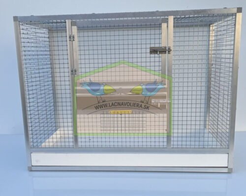 Klietka 94x50x70 cm s pletivom 19x19x1,5mm s vysuvným šuflíkom Klietka 94x50x70 cm s pletivom 19x19x1,5mm s vysuvným šuflíkom