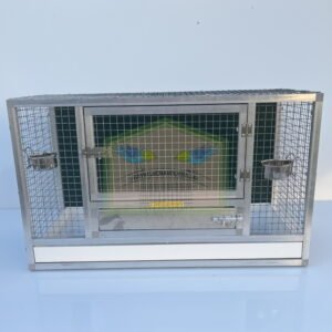 Klietka 84x40x50 cm s pletivom 19x19x1,5mm s vysuvným šuflíkom