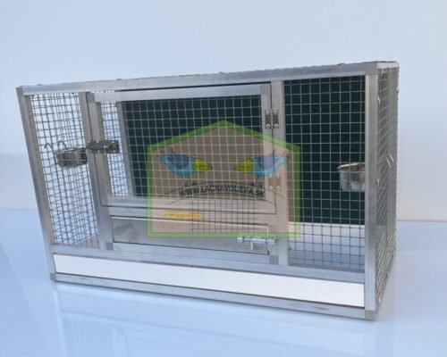 Klietka 84x40x50 cm s pletivom 19x19x1,5mm s vysuvným šuflíkom Klietka 84x40x50 cm s pletivom 19x19x1,5mm s vysuvným šuflíkom