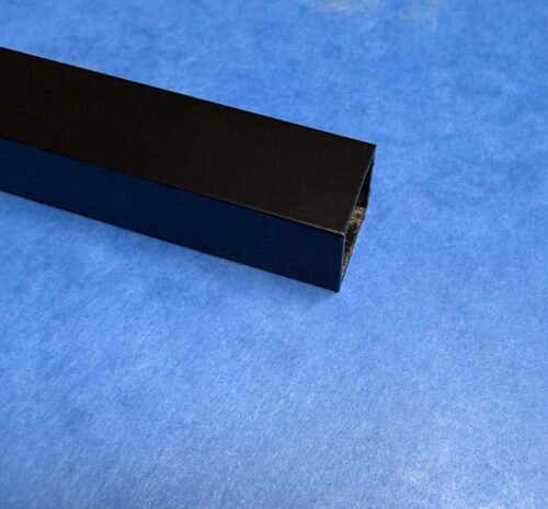 Hlinikový profil 25x25x2 mm Čierny komaxit
